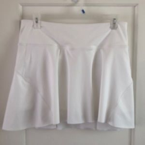 Athleta white tennis skort